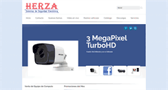 Desktop Screenshot of herza.com.mx